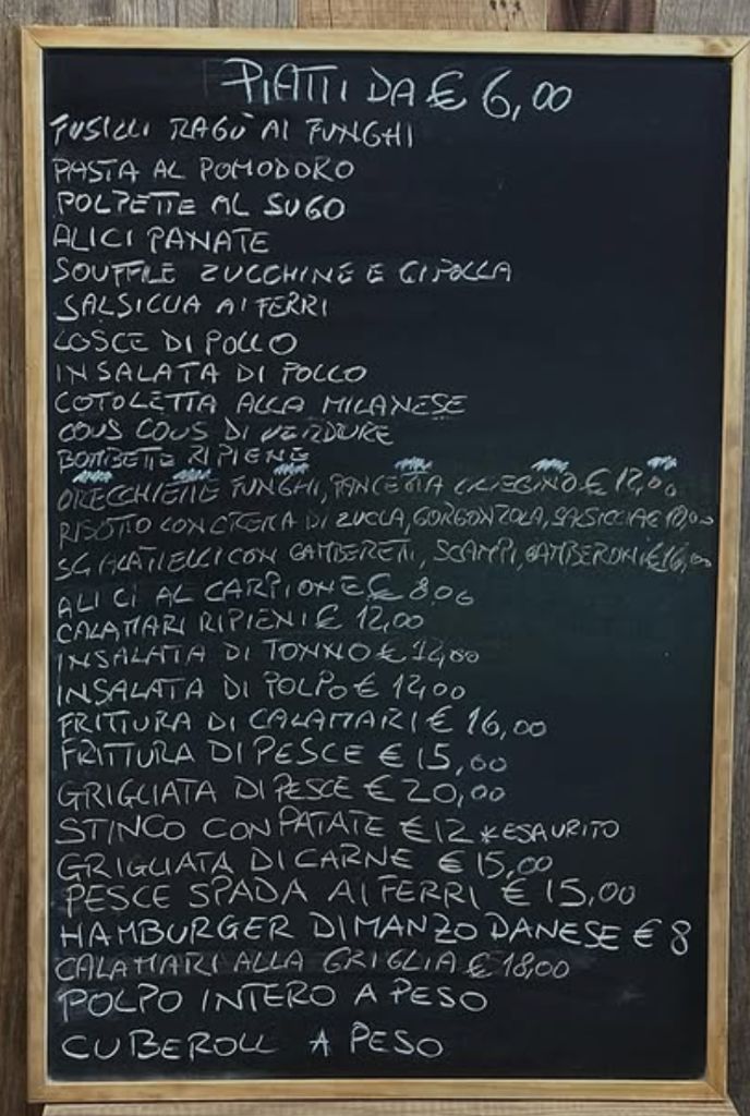 Menu lavagna 1