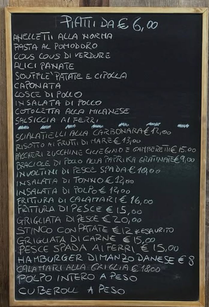 Menu lavagna 2