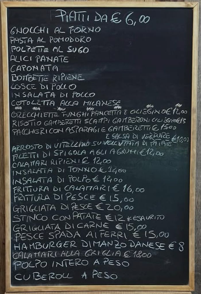 Menu lavagna 4