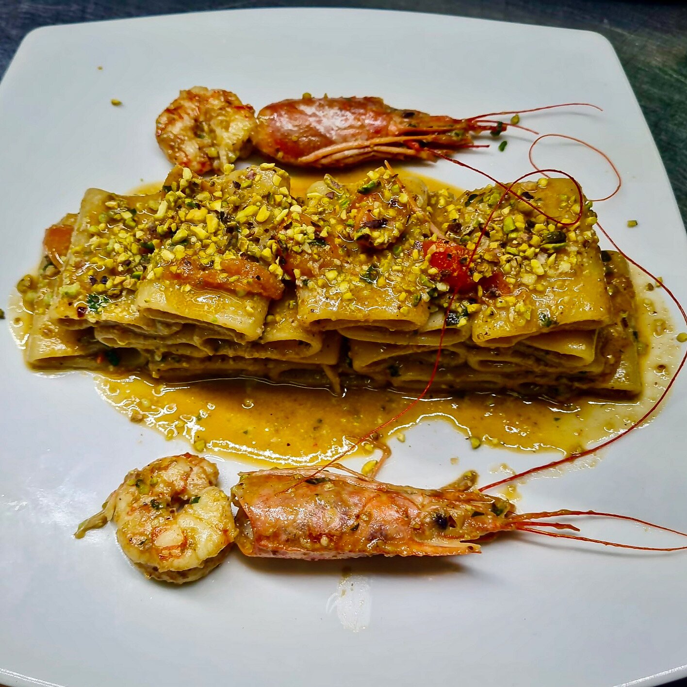 Paccheri ai Gamberoni